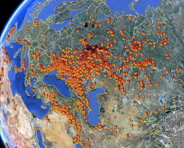 fire situation in russia